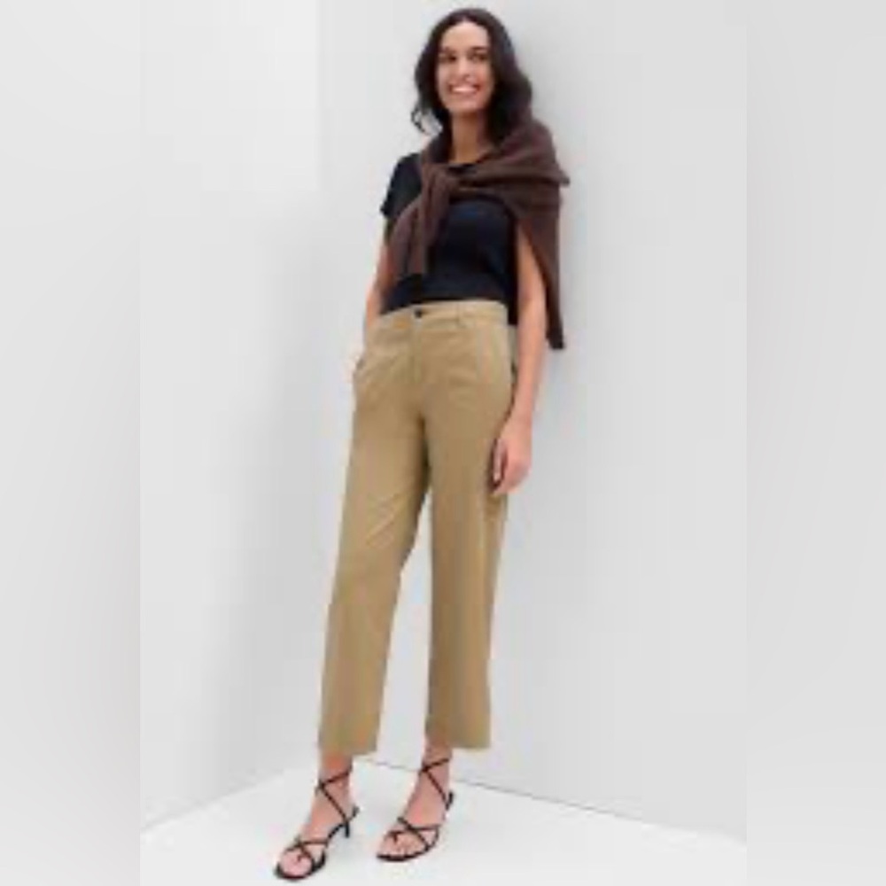 NWT - GAP Girlfriend Khaki - Size 16 - Pecan Brown